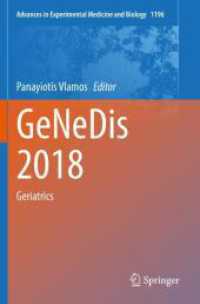 GeNeDis 2018 : Geriatrics (Advances in Experimental Medicine and Biology)