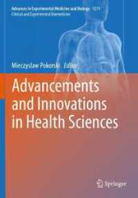 Advancements and Innovations in Health Sciences (Clinical and Experimental Biomedicine) （2019）