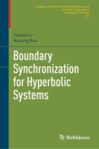 Boundary Synchronization for Hyperbolic Systems (Pnlde Subseries in Control)