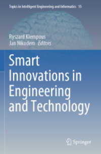 Smart Innovations in Engineering and Technology (Topics in Intelligent Engineering and Informatics)