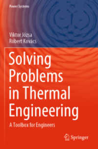 Solving Problems in Thermal Engineering : A Toolbox for Engineers (Power Systems) （2020）