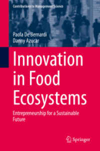 Innovation in Food Ecosystems : Entrepreneurship for a Sustainable Future (Contributions to Management Science)