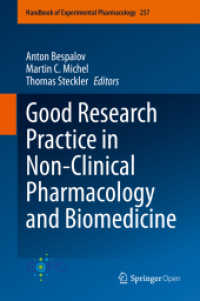 Good Research Practice in Non-Clinical Pharmacology and Biomedicine (Handbook of Experimental Pharmacology)