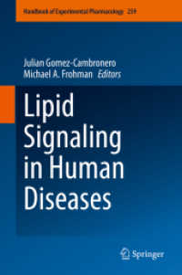 Lipid Signaling in Human Diseases (Handbook of Experimental Pharmacology)