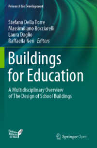 Buildings for Education : A Multidisciplinary Overview of the Design of School Buildings (Research for Development)