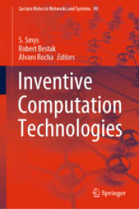 Inventive Computation Technologies (Lecture Notes in Networks and Systems) （2020）