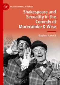 Shakespeare and Sexuality in the Comedy of Morecambe & Wise (Palgrave Studies in Comedy) （2020）