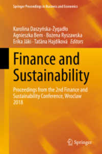 Finance and Sustainability : Proceedings from the 2nd Finance and Sustainability Conference, Wroclaw 2018 (Springer Proceedings in Business and Economics) （2020）