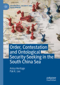 Order, Contestation and Ontological Security-Seeking in the South China Sea (Governance, Security and Development) （2020）
