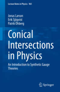 Conical Intersections in Physics : An Introduction to Synthetic Gauge Theories (Lecture Notes in Physics)