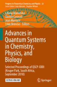 Advances in Quantum Systems in Chemistry, Physics, and Biology : Selected Proceedings of QSCP-XXIII (Kruger Park, South Africa, September 2018) (Progress in Theoretical Chemistry and Physics)