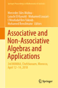Associative and Non-Associative Algebras and Applications : 3rd MAMAA, Chefchaouen, Morocco, April 12-14, 2018 (Springer Proceedings in Mathematics & Statistics)