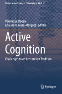 Active Cognition : Challenges to an Aristotelian Tradition (Studies in the History of Philosophy of Mind)