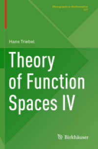 Theory of Function Spaces IV (Monographs in Mathematics)