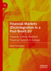 Financial Markets (Dis)Integration in a Post-Brexit EU : Towards a More Resilient Financial System in Europe （2020）