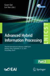 Advanced Hybrid Information Processing : Third EAI International Conference, ADHIP 2019, Nanjing, China, September 21-22, 2019, Proceedings, Part II (Lecture Notes of the Institute for Computer Sciences, Social Informatics and Telecommunications Engi