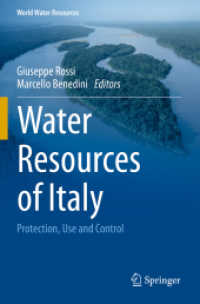Water Resources of Italy : Protection, Use and Control (World Water Resources)