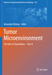 Tumor Microenvironment : The Role of Chemokines - Part a (Advances in Experimental Medicine and Biology)