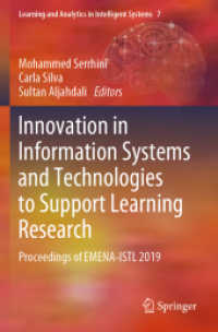 Innovation in Information Systems and Technologies to Support Learning Research : Proceedings of EMENA-ISTL 2019 (Learning and Analytics in Intelligent Systems)