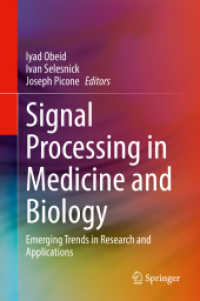 Signal Processing in Medicine and Biology : Emerging Trends in Research and Applications
