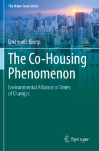 The Co-Housing Phenomenon : Environmental Alliance in Times of Changes (The Urban Book Series)