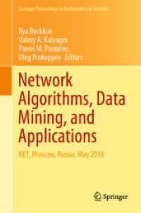 Network Algorithms, Data Mining, and Applications : NET, Moscow, Russia, May 2018 (Springer Proceedings in Mathematics & Statistics)
