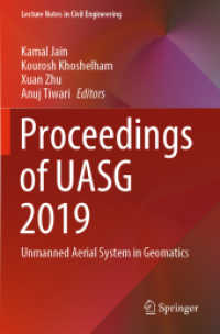 Proceedings of UASG 2019 : Unmanned Aerial System in Geomatics (Lecture Notes in Civil Engineering)