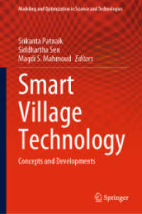 Smart Village Technology : Concepts and Developments (Modeling and Optimization in Science and Technologies)