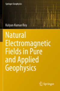 Natural Electromagnetic Fields in Pure and Applied Geophysics (Springer Geophysics) （2020）