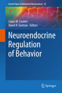 Neuroendocrine Regulation of Behavior (Current Topics in Behavioral Neurosciences)