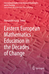 Eastern European Mathematics Education in the Decades of Change (International Studies in the History of Mathematics and its Teaching)