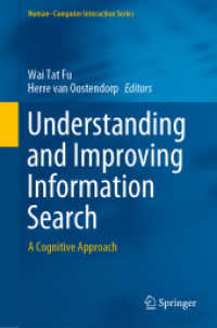 Understanding and Improving Information Search : A Cognitive Approach (Human-computer Interaction Series)