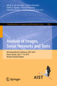 Analysis of Images, Social Networks and Texts : 8th International Conference, AIST 2019, Kazan, Russia, July 17-19, 2019, Revised Selected Papers (Communications in Computer and Information Science)