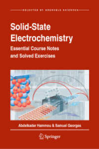 Solid-State Electrochemistry : Essential Course Notes and Solved Exercises （2020）