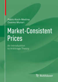 Market-Consistent Prices : An Introduction to Arbitrage Theory