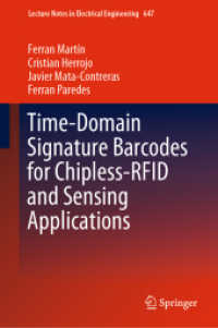 Time-Domain Signature Barcodes for Chipless-RFID and Sensing Applications (Lecture Notes in Electrical Engineering)