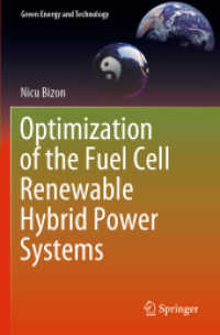 Optimization of the Fuel Cell Renewable Hybrid Power Systems (Green Energy and Technology) （2020）