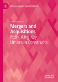 Mergers and Acquisitions : Rethinking Key Umbrella Constructs （2020）