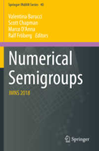 Numerical Semigroups : IMNS 2018 (Springer Indam Series)
