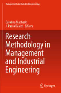 Research Methodology in Management and Industrial Engineering (Management and Industrial Engineering)