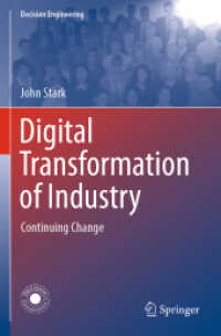 Digital Transformation of Industry : Continuing Change (Decision Engineering)