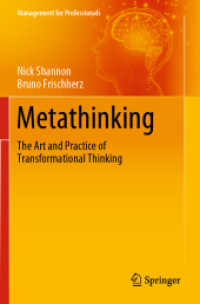 Metathinking : The Art and Practice of Transformational Thinking (Management for Professionals)
