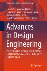 Advances in Design Engineering : Proceedings of the XXIX International Congress INGEGRAF, 20-21 June 2019, Logroño, Spain (Lecture Notes in Mechanical Engineering)