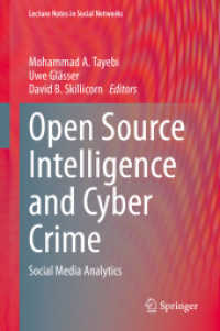Open Source Intelligence and Cyber Crime : Social Media Analytics (Lecture Notes in Social Networks) （2020）