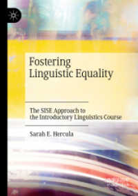 Fostering Linguistic Equality : The SISE Approach to the Introductory Linguistics Course （2020）