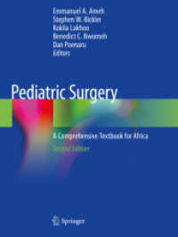 Pediatric Surgery, 2 Teile : A Comprehensive Textbook for Africa （2. Aufl. 2021. xxviii, 1439 S. XXVIII, 1439 p. 578 illus., 338 illus.）