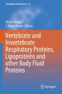 Vertebrate and Invertebrate Respiratory Proteins, Lipoproteins and other Body Fluid Proteins (Subcellular Biochemistry)