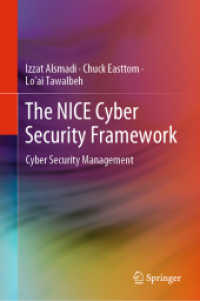 NICEサイバーセキュリティの教科書<br>The NICE Cyber Security Framework : Cyber Security Management