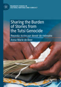 Sharing the Burden of Stories from the Tutsi Genocide : Rwanda: écrire par devoir de mémoire (Palgrave Studies in Cultural Heritage and Conflict)