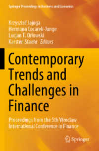 Contemporary Trends and Challenges in Finance : Proceedings from the 5th Wroclaw International Conference in Finance (Springer Proceedings in Business and Economics)